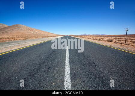 Richtersveld R382 zwischen Port Nolloth und Steinkopf, Nordkap Stockfoto