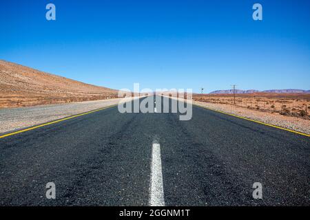 Richtersveld R382 zwischen Port Nolloth und Steinkopf, Nordkap Stockfoto