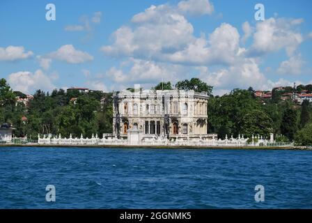 Kucuksu Palast in Beykoz, Stadt Istanbul, Türkei Stockfoto