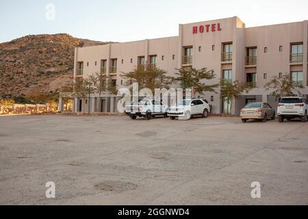 Springbok Inn Hotel, Namaqualand Stockfoto