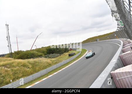 2. September 2021, Circuit Park Zandvoort, Zandvoort, FORMEL 1 HEINEKEN DUTCH GRAND PRIX 2021, auf dem Bild fährt das Safety Car über die neue Zandvoort-Rennstrecke. Stockfoto