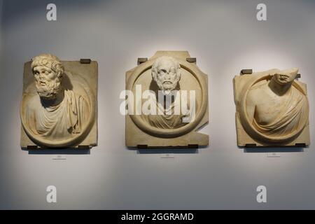 Szenen aus Afrodisias Stockfoto