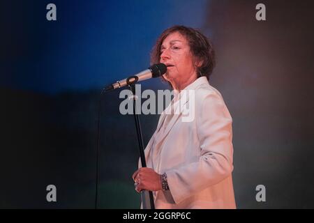 Bergamo Italien 27 Juli 2021 Gianna Nannini - italienische Sängerin aus Siena - italienische Musik - live im Lazzaretto © Andrea Ripamonti / Alamy Stockfoto