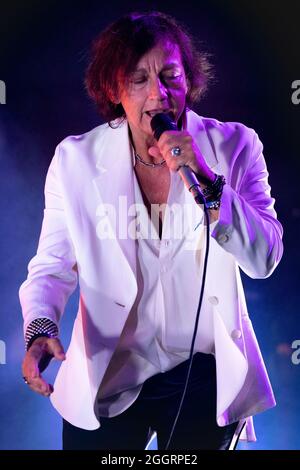 Bergamo Italien 27 Juli 2021 Gianna Nannini - italienische Sängerin aus Siena - italienische Musik - live im Lazzaretto © Andrea Ripamonti / Alamy Stockfoto