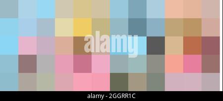 Set aus vier vertikalen osterkompositionen mit kunstvollem Text und realistischen Bildern von Geschenkschachteln Eier Vektorgrafik Stock Vektor