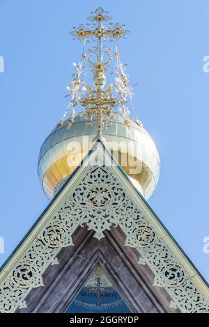 Die Russische Kapelle in Darmstadt, Deutschland. Stockfoto