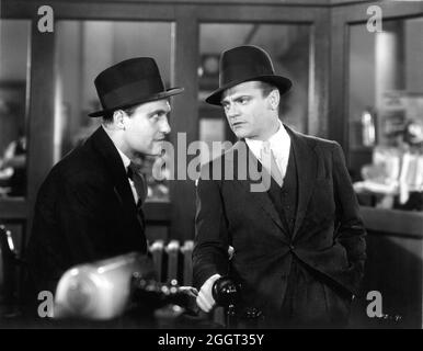 RALPH BELLAMY und JAMES CAGNEY in PICTURE SNATCHER 1933 Regisseur LLOYD BACON Warner Bros. Stockfoto