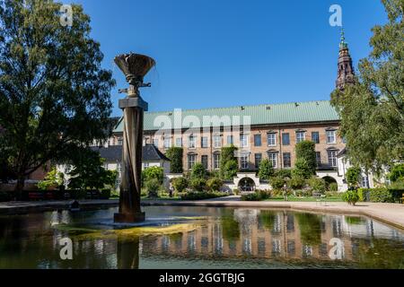 Königlicher Bibliotheksgarten in Kopenhagen, Dänemark Stockfoto