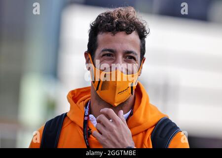 Zandvoort, Niederlande. 03/09/2021, Daniel Ricciardo (AUS) McLaren. Großer Preis der Niederlande, Freitag, 3. September 2021. Zandvoort, Niederlande. Stockfoto