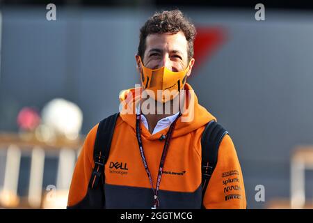 Zandvoort, Niederlande. 03/09/2021, Daniel Ricciardo (AUS) McLaren. Großer Preis der Niederlande, Freitag, 3. September 2021. Zandvoort, Niederlande. Stockfoto