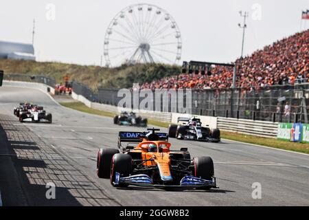 Zandvoort, Niederlande. 03/09/2021, Daniel Ricciardo (AUS) McLaren MCL35M. Großer Preis der Niederlande, Freitag, 3. September 2021. Zandvoort, Niederlande. Stockfoto