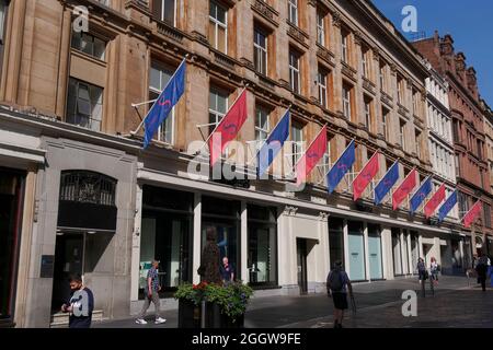 House of Fraser, Buchanan Street, Glasgow City Centre, Schottland, Großbritannien Stockfoto