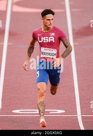 TOKIO, JAPAN. 03. Sep, 2021. Während der Leichtathletik-Veranstaltungen - Tokyo 2020 Paralympische Spiele im Olympiastadion am Freitag, 03. September 2021 in TOKIO, JAPAN. Kredit: Taka G Wu/Alamy Live Nachrichten Stockfoto