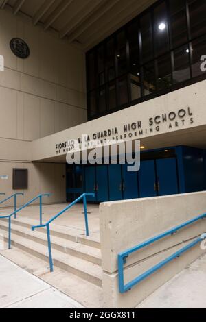 Fiorello LaGuardia High School of Music & Art and Performing Arts Manhattan NYC Stockfoto