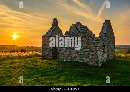 Din Lligwy 28-08-21 Stockfoto