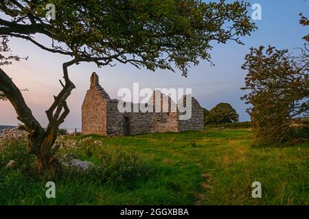 Din Lligwy 28-08-21 Stockfoto