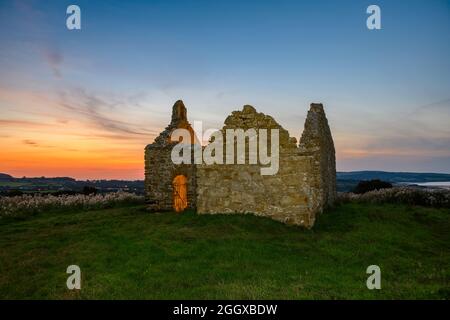 Din Lligwy 28-08-21 Stockfoto