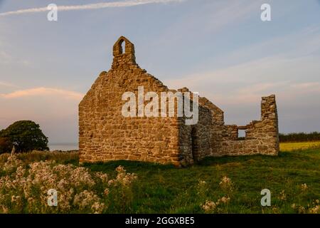 Din Lligwy 28-08-21 Stockfoto