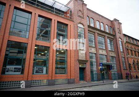 Städtische Schule für Juweliere und Silberschmiede in Birmingham, England, Großbritannien. Ein viktorianisches Backsteingebäude in den West Midlands. Stockfoto