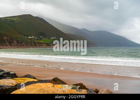 Rossbeigh Strand in Irland im Sommer Stockfoto