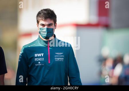 STROLL Lance (CAN), Aston Martin F1 AMR21, Portrait während des Formel 1 Heineken Dutch Grand Prix 2021, 13. Lauf der FIA Formel 1 Weltmeisterschaft 2021 vom 3. Bis 5. September 2021 auf dem Circuit Zandvoort, in Zandvoort, Niederlande Stockfoto