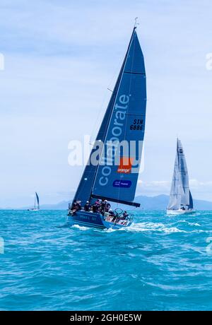 SAMUI REGATTA 2015, THAILAND - 25 Mai: Veranstaltung am Chaweng Beach, Insel Koh Samui, Thailand 25. Mai 2015 Stockfoto