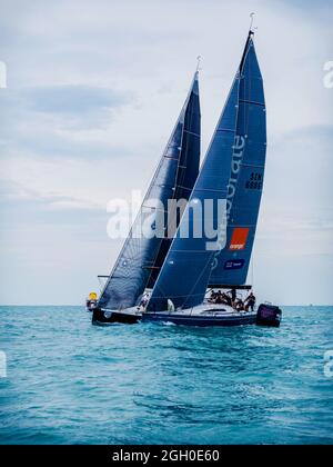 SAMUI REGATTA 2015, THAILAND - 25 Mai: Veranstaltung am Chaweng Beach, Insel Koh Samui, Thailand 25. Mai 2015 Stockfoto