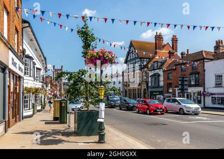 Hart Street, Henley on Thames, Oxfordshire, England, Großbritannien Stockfoto