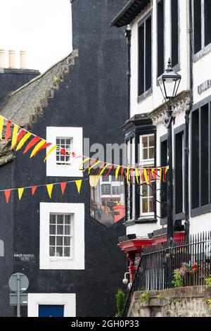 The Ferry Tap Pub und Schild, South Queensferry, Edinburgh, Schottland, Großbritannien Stockfoto