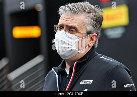 Zandvoort, Niederlande. September 2021. Pat Fry (GBR) Alpine F1 Team Technical Director (Chassis). Großer Preis der Niederlande, Samstag, 4. September 2021. Zandvoort, Niederlande. Quelle: James Moy/Alamy Live News Stockfoto