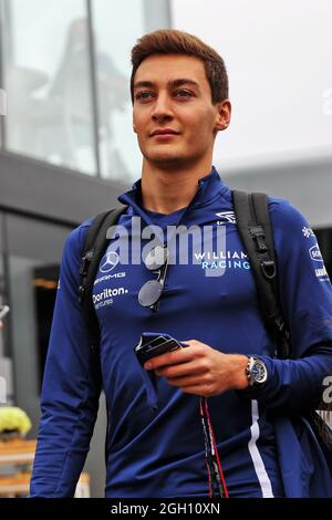 Zandvoort, Niederlande. September 2021. George Russell (GBR) Williams Racing. Großer Preis der Niederlande, Samstag, 4. September 2021. Zandvoort, Niederlande. Quelle: James Moy/Alamy Live News Stockfoto