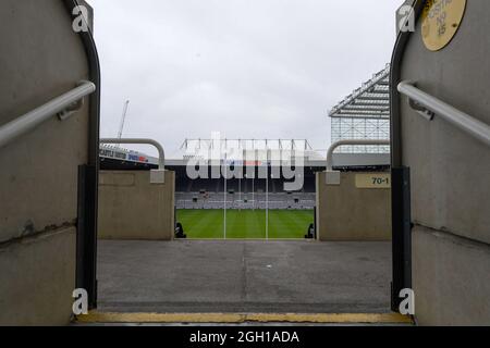 Ein allgemeiner Blick auf den St James' Park, dem Austragungsort der Rugby League Magic Weekend-Spiele Stockfoto