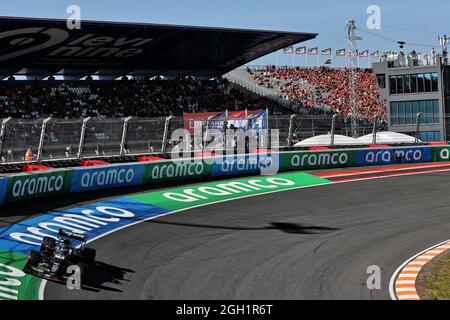 Zandvoort, Niederlande. September 2021. Lance Stroll (CDN) Aston Martin F1 Team AMR21. 04.09.2021. Formel 1 Weltmeisterschaft, Rd 13, Großer Preis Der Niederlande, Zandvoort, Niederlande, Qualifizierender Tag. Bildnachweis sollte lauten: XPB/Press Association Images. Quelle: XPB Images Ltd/Alamy Live News Stockfoto