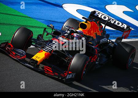 33 VERSTAPPEN Max (nld), Red Bull Racing Honda RB16B, Aktion während der Formel 1 Heineken Dutch Grand Prix 2021, 13. Lauf der FIA Formel 1-Weltmeisterschaft 2021 vom 3. Bis 5. September 2021 auf dem Circuit Zandvoort in Zandvoort, Niederlande Stockfoto