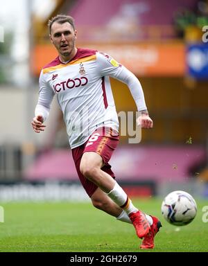 Callum Cooke von Bradford City während des zweiten Spiels der Sky Bet League im utilita Energy Stadium, Bradford. Bilddatum: Samstag, 4. September 2021. Stockfoto