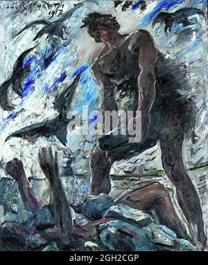 Cain von Lovis Corinth (1858-1925), Öl auf Leinwand, 1917 Stockfoto