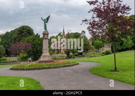 Saltwell Park, Low Fell, Gateshead, Großbritannien Stockfoto