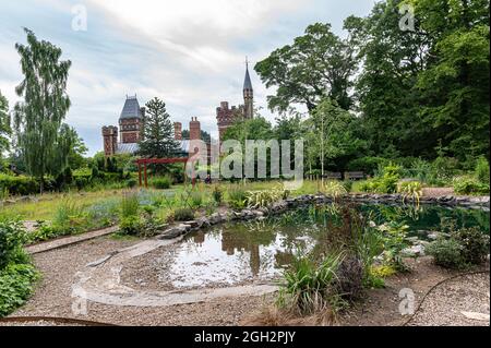 Saltwell Park, Low Fell, Gateshead, Großbritannien Stockfoto