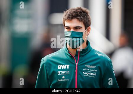 STROLL Lance (CAN), Aston Martin F1 AMR21, Portrait während des Formel 1 Heineken Dutch Grand Prix 2021, 13. Lauf der FIA Formel 1 Weltmeisterschaft 2021 vom 3. Bis 5. September 2021 auf dem Circuit Zandvoort, in Zandvoort, Niederlande Stockfoto