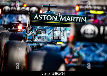 18 STROLL Lance (CAN), Aston Martin F1 AMR21, Action während der Formel 1 Heineken Dutch Grand Prix 2021, 13. Runde der FIA Formel 1 Weltmeisterschaft 2021 vom 3. Bis 5. September 2021 auf dem Circuit Zandvoort, in Zandvoort, Niederlande Stockfoto