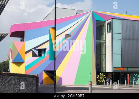 Towner Gallery Eastbourne von Rick Mather Architects & Lothar Gotz Stockfoto