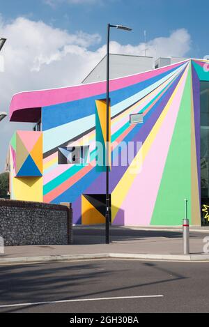 Towner Gallery Eastbourne von Rick Mather Architects & Lothar Gotz Stockfoto