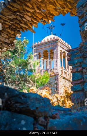 Das Kloster Nea Moni auf Chios Island, Griechenland Stockfoto