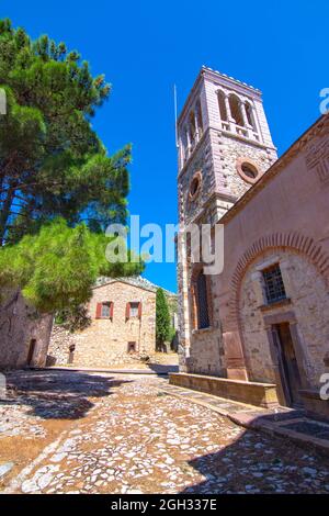 Das Kloster Nea Moni auf Chios Island, Griechenland Stockfoto