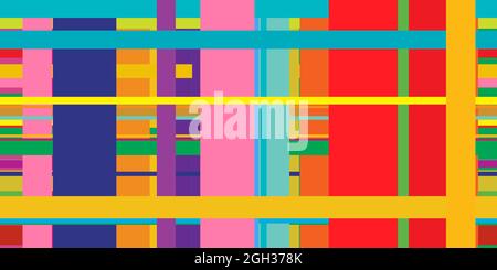 Abstrakter Vektorhintergrund, Muster, mit zufälliger Linienstruktur. Schnittlinien Hintergrund. Checker, karierte Tapete – Stock Vektor Illustration, Stock Vektor