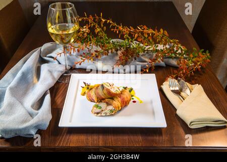 Roll-Fisch Stockfoto