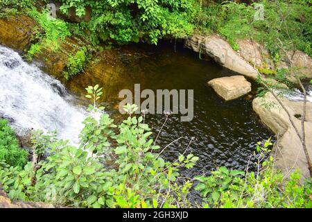 Oothamparai Falls in Bodinayakanur, Tamilnadu Stockfoto