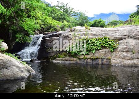 Oothamparai Falls in Bodinayakanur, Tamilnadu Stockfoto