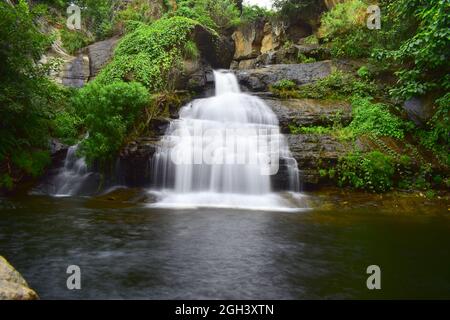 Oothamparai Falls in Bodinayakanur, Tamilnadu Stockfoto