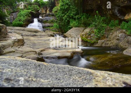 Oothamparai Falls in Bodinayakanur, Tamilnadu Stockfoto